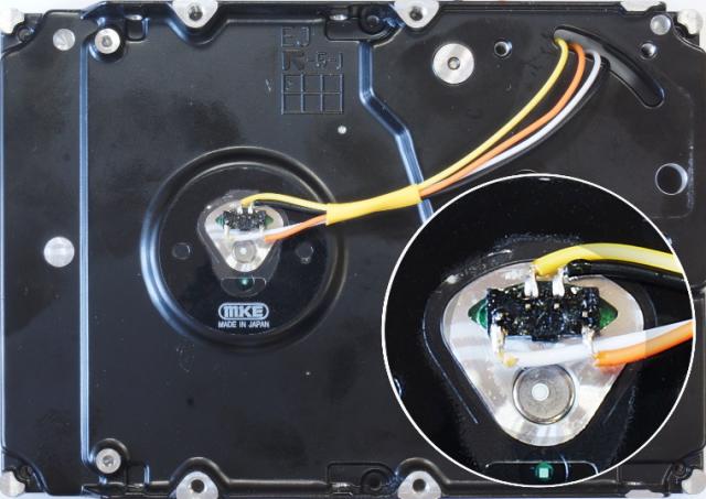 HDD Подключение выводов двигателя жесткого дика